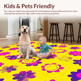 Delightful Fun Floral Decor(Yellow)