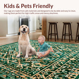 Bold Beige Green Area(Green)