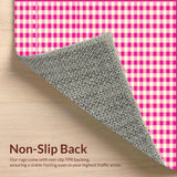 Playful Whimsical Checkered Style(Pink)
