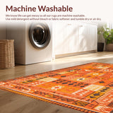 Chic Fringed Contemporary(Orange)