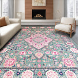 Elegant Vintage Tiled Motif(Green)