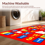 Brightly Illustrated Learning Landscape(Red)