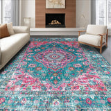 Elegant Teal Medallion Aesthetic(Blue)