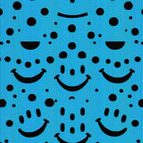 Ultra Soft Area Rug, Non Slip, Stain Resistant, Washable Area Rugs for Living Room, Bedroom, Unique Playful Pop Design(Blue)