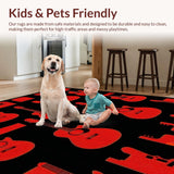 Eclectic Abstract Musical Design Elements(Red)