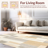 Beige Serenity Area Elegant Faux Fur for Home Decor(Beige)