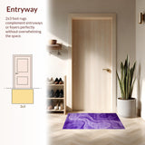 Contemporary Playful Hue Mix(Purple)