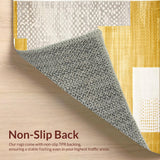 Elegant Gold Toned Abstract Motif(Yellow)