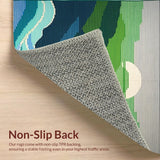 Contemporary Colorful Symmetrical Elements(Green)