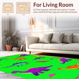 Cheerful Dino Parade Decorative Style(Green)