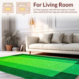 Charming Green and White Motif(Green)