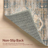 Transitional Warm Toned Medallion(Beige)