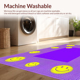 Eclectic Playful Smiling Motif(Purple)