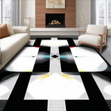 Sophisticated Artistic Black and White Theme(White)