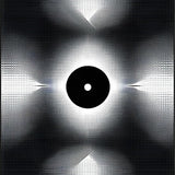 Contemporary Optical Illusion Motif(Black)