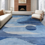 Stylish Toned Shapes(Blue)