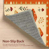 Colorful Quirky Mushroom Aesthetic(Beige)