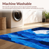 Vibrant Space Inspired Circular Design(Blue)