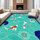 Charming Koi Pond Aesthetic(Blue)