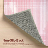 Chic Light Pink Geometric Motif(Pink)