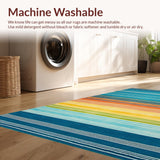 Eclectic Rainbow Geometric Fusion(Blue)