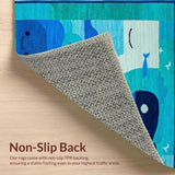 Fun Teal Whale Graphic Style(Blue)