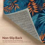Lively Vintage Floral Composition(Blue)