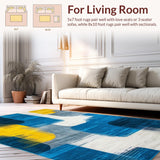 Contemporary Fluid Art Design(Blue)