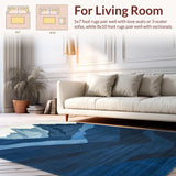 Majestic Mountain Silhouette Aesthetic(Blue)