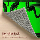 Artistic Emerald and Black Contrast(Green)