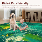 Luxurious Textured Modern Design(Green)