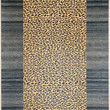 Ultra Soft Area Rug, Non Slip, Stain Resistant, Washable Area Rugs for Living Room, Bedroom, Trendy Subtle Animal Textures(Beige)