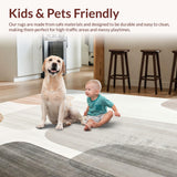 Artistic Distressed for Refined Living Spaces(Beige)