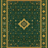 Elegant Geometric Green Elegance(Green)