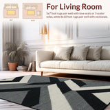 Chic Minimalist Abstract Arrangement(Black)