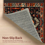Geometric Low Contrast Tribal Motif(Black)