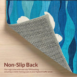 Coastal Artistic Sea Turtle Design(Blue)