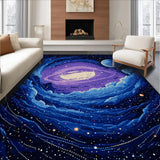 Charming Astronaut and Planet Fusion(Blue)