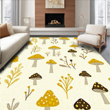 Artistic Colorful Mushroom Theme(Beige)
