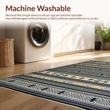 Chic Abstract Black and White(Black)