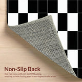 Elegant Monochrome Check(Black)