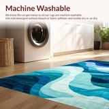 Chic Fluid Wave Arrangement(Blue)