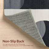 Chic Half Moon Geometric Design(Gray)