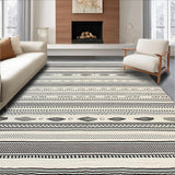 Artful Tiled Geometric Aesthetic(Black)