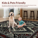 Sophisticated Linear Geometric Appeal(Black)