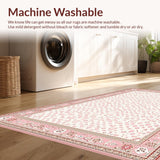 Elegant Seasonal Hues Door Mat(Pink)