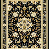 Chic Black and Gold Medallion(Black)