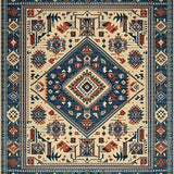 Bold Southwestern Geometric Fusion(Beige)