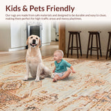 Dynamic Colorful Ogee Design(Beige)