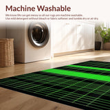 Elegant Tiled Medallion Feature(Green)